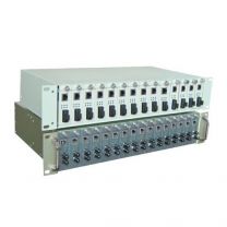 RACK2000 - Rack 16 slots pour cartes convertisseur de Media Ethernet