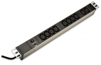 PDU10pC13-1U-10 - Bandeau d'alimentation 19" 10 prises C13 / Connecteur C14 1U