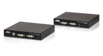 CE624 - Déport KVM DVI câbles CAT.6/a / Mini-Jack / USB ou RS-232