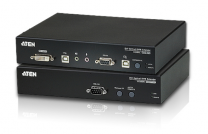 CE680 - Déport KVM DVI câbles Fibre optique USB / Mini-Jack / RS-232