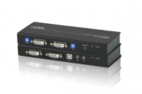 CE604 - Déport KVM DVI câbles CAT.5e USB / Mini-Jack / RS-232