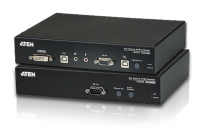 CE690 - Déport KVM DVI câbles Fibre optique USB / Mini-Jack / RS-232