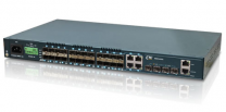 MSW-4428X - Commutateur Ethernet 24x100/1000Base-X SFP + 4x GbE(RJ45) avec 4x 1G/10G(SFP+) L2+