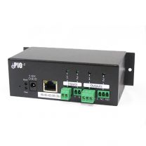 IPIO2 - 2E / S TOR, déportés par TCP/IP ethernet, PoE ou 230VAC