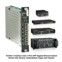 TC3842 - 6 ports SFP Ethernet Gigabit