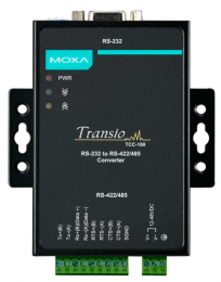 TCC100 / TCC100I - convertisseur / répeteurRS232 vers RS485 /RS422 avec isolation 2 Kv, rail DIN