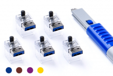 NC03PK - Verrou de câble LAN Smart Keeper. 5 unités avec clé