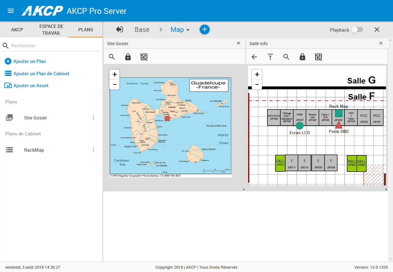 Cartographie datacenter